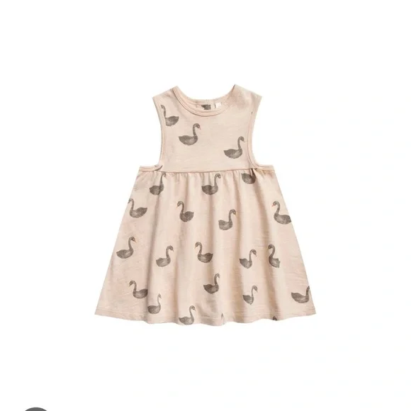 Rylee + Cru Swan Dress - Picture 1 of 8